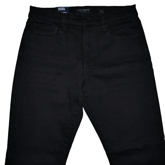 Lucky Brand 412 Athletic Fit Slim Jean Pants Black Mens Size 32x32 Stretch NWT - Picture 8 of 15